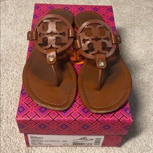 Tory Burch Miller Vintage Vachetta sandals 9.5
